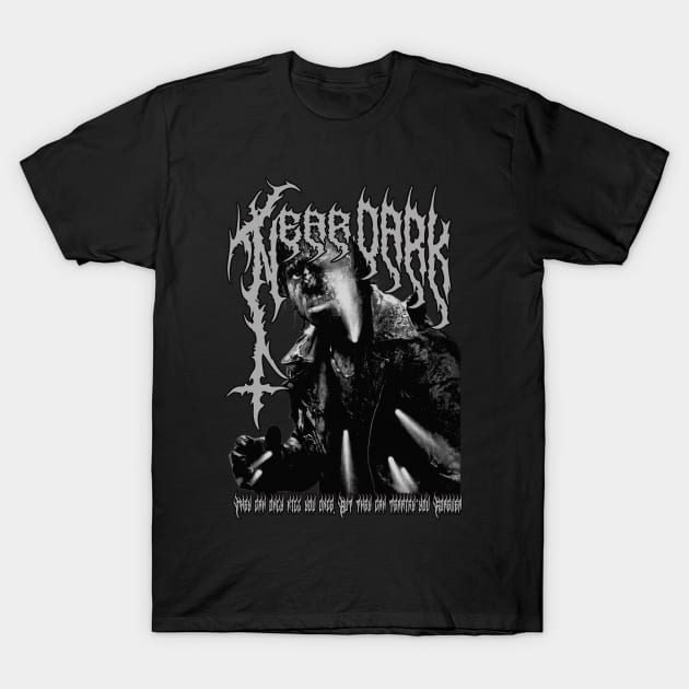 Near Dark, Classic Horror. (Black metal & Grey) T-Shirt by The Dark Vestiary